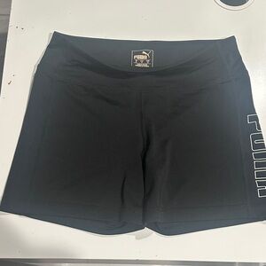 PUMA Women's Athletic Black Shorts